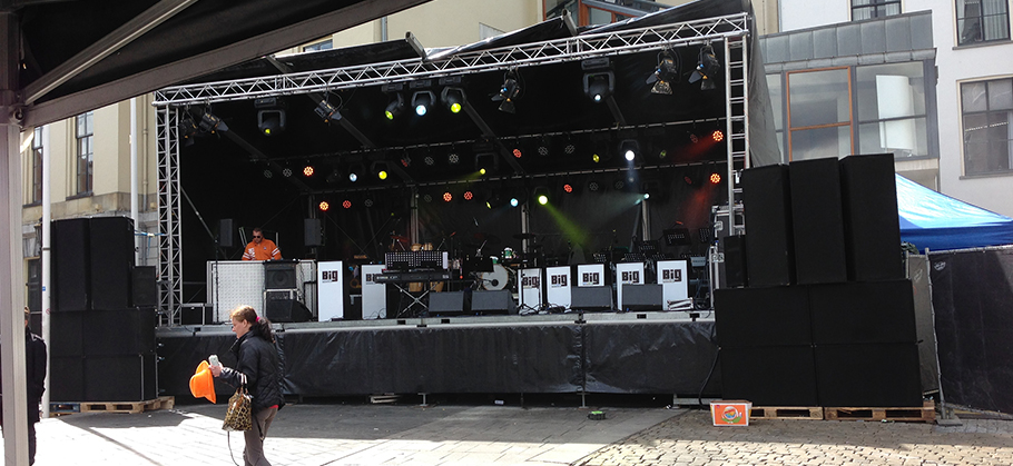 Koningsdag in Utrecht, i.o.v. Smile Licht en Geluid